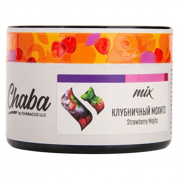 Смесь Chaba Mix - Strawberry Mojito (Клубничный Мохито, 40 грамм) купить в Ростове-на-Дону