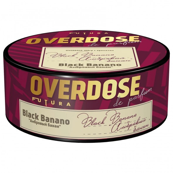Табак Overdose - Black Banano (Амбровый Банан, 100 грамм) купить в Ростове-на-Дону