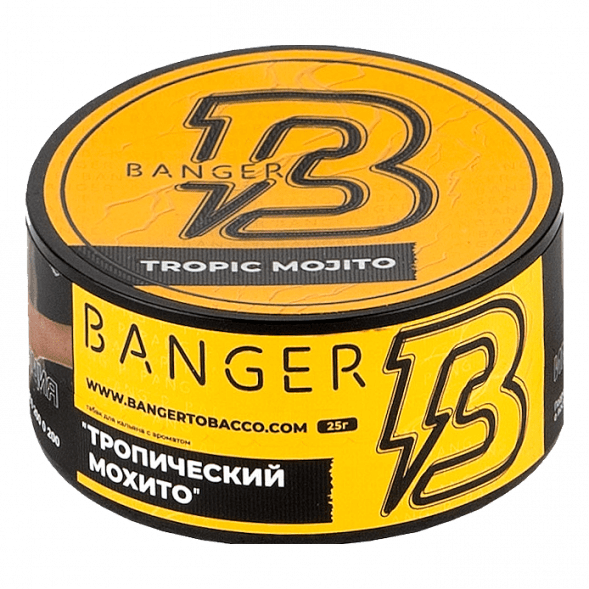 Табак Banger - Tropic Mojito (Тропический Мохито, 25 грамм) купить в Ростове-на-Дону