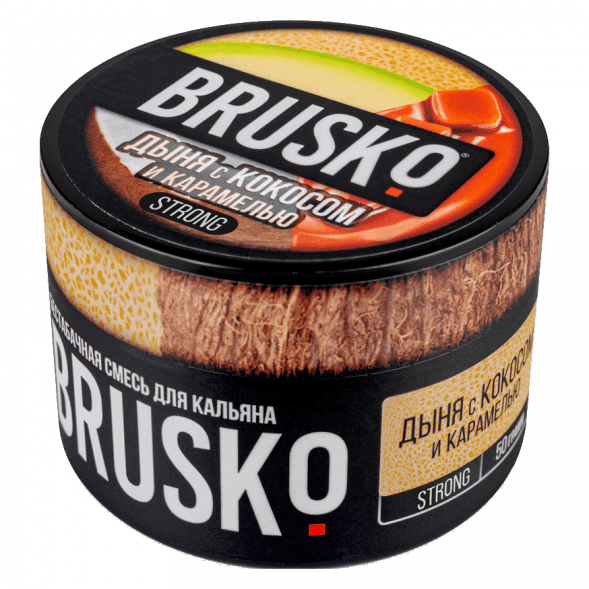 Смесь Brusko Strong - Дыня с Кокосом и Карамелью (50 грамм) купить в Ростове-на-Дону
