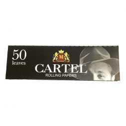 Бумага для самокруток Cartel - Black (50 штук)
