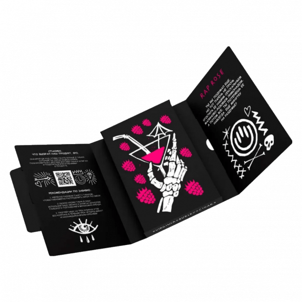 Табак Хулиган - Rap Rose (Малиново-Розовый Лимонад, 25 грамм) купить в Ростове-на-Дону