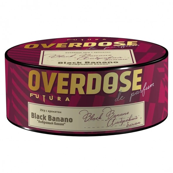 Табак Overdose - Black Banano (Амбровый Банан, 25 грамм) купить в Ростове-на-Дону