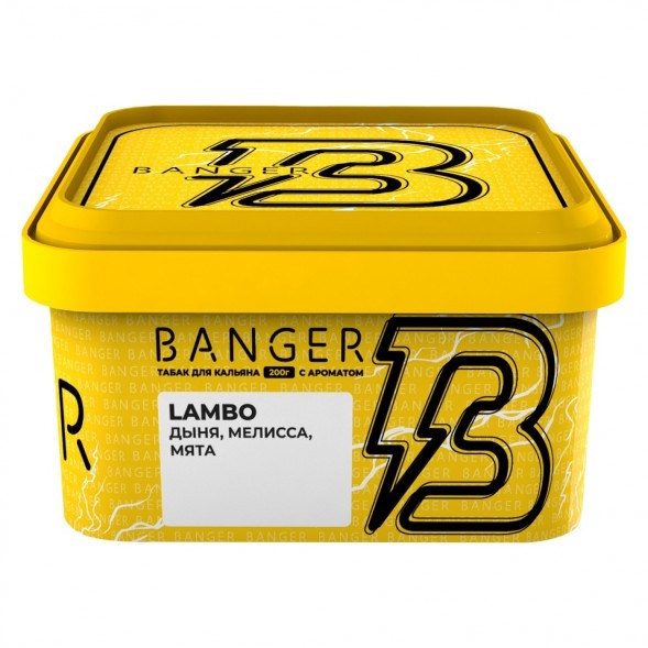 Табак Banger - Lambo (Дыня, Мелисса, Мята, 200 грамм) купить в Ростове-на-Дону