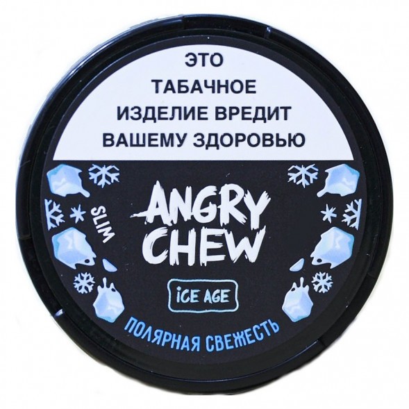 Табак жевательный Angry Chew Slim Medium - Полярная Свежесть (12 грамм) купить в Ростове-на-Дону