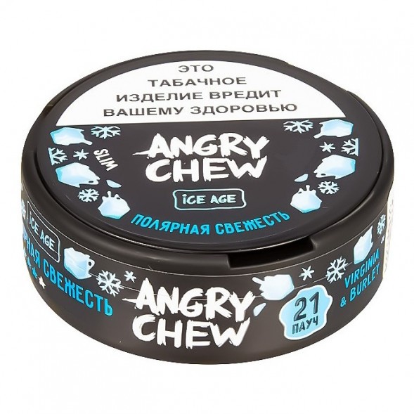 Табак жевательный Angry Chew Slim Medium - Полярная Свежесть (12 грамм) купить в Ростове-на-Дону
