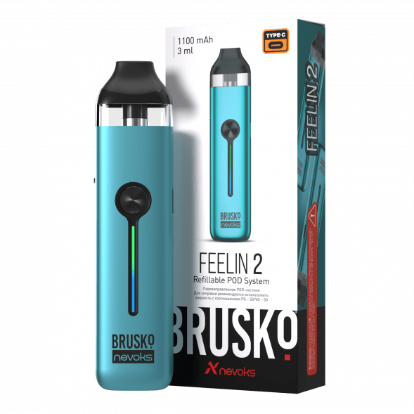 Электронная сигарета Brusko - Feelin 2 (Мятный) купить в Ростове-на-Дону