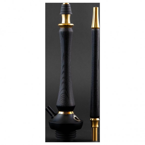 Кальян UNION - Sleek PVD Black (Чёрный, Без Колбы) купить в Ростове-на-Дону