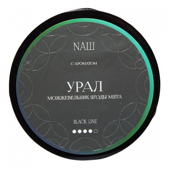 Табак NАШ BLACK - Урал (Можжевельник, Ягоды, Мята, 200 грамм) купить в Ростове-на-Дону