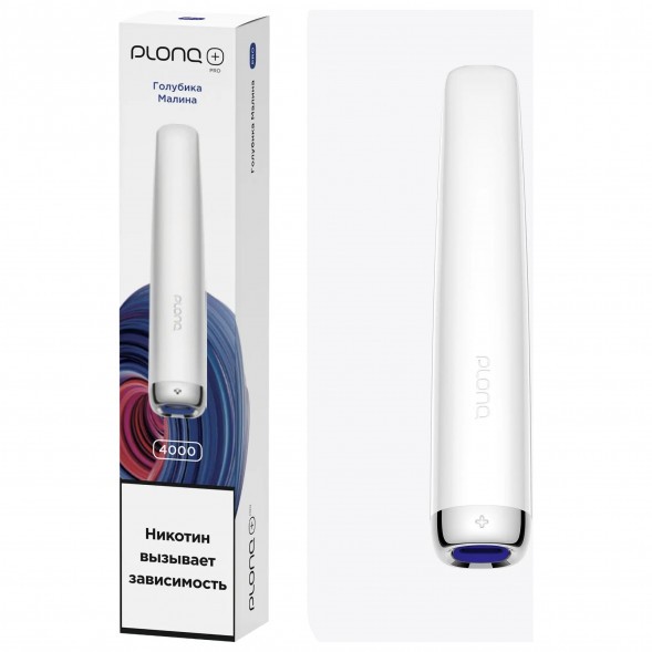 PLONQ PLUS PRO - Голубика Малина (Blueberry Raspberry, 4000 затяжек) купить в Ростове-на-Дону