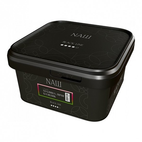 Табак NАШ BLACK - Малина Личи Базилик (200 грамм) купить в Ростове-на-Дону