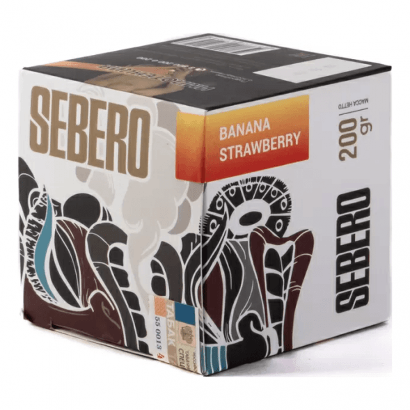Табак Sebero - Banana Strawberry (Банан и Клубника, 200 грамм) купить в Ростове-на-Дону