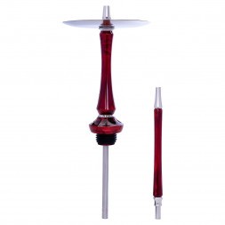 Кальян UNION - Sleek Акрил Full (Красный, Без Колбы)