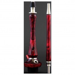 Кальян UNION - Sleek Акрил Full (Красный, Без Колбы)