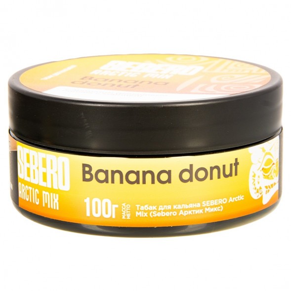 Табак Sebero Arctic Mix - Banana Donut (Банана Донат, 100 грамм) купить в Ростове-на-Дону