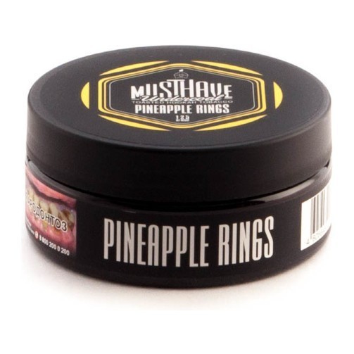 Табак Must Have - Pineapple Rings (Ананасовые кольца, 125 грамм) купить в Ростове-на-Дону
