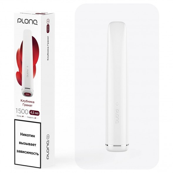 PLONQ PLUS - Клубника Гранат (1500 затяжек) купить в Ростове-на-Дону