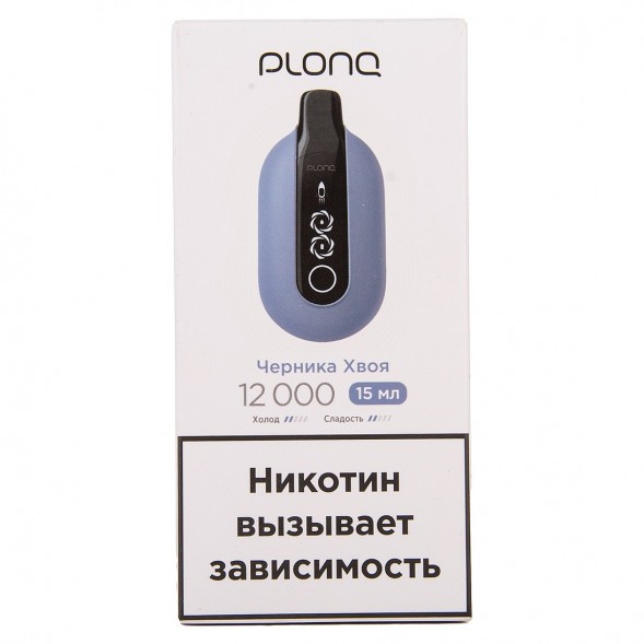 PLONQ ULTRA - Черника Хвоя (12000 затяжек) купить в Ростове-на-Дону