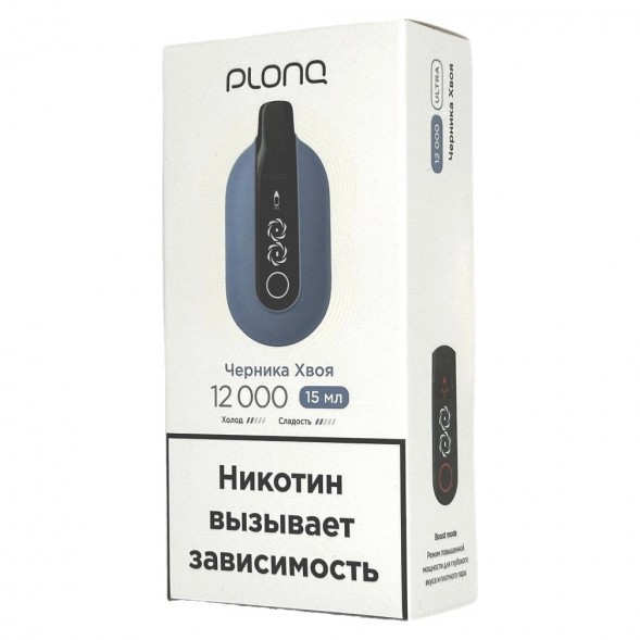 PLONQ ULTRA - Черника Хвоя (12000 затяжек) купить в Ростове-на-Дону