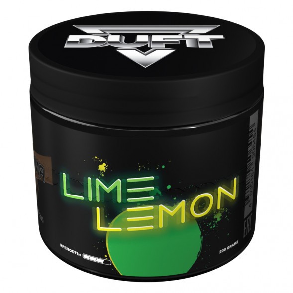 Табак Duft - Lime Lemon (Лайм и Лимон, 200 грамм) купить в Ростове-на-Дону