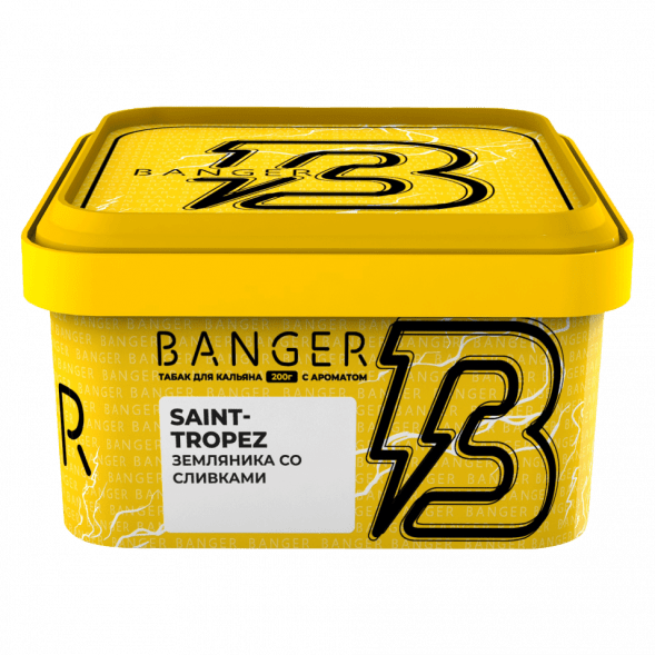 Табак Banger - Saint-Tropez (Земляника со Сливками, 200 грамм) купить в Ростове-на-Дону