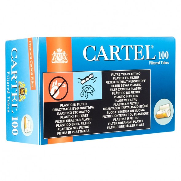 Гильзы сигаретные Cartel - Carbon 84x20 мм (100 штук) купить в Ростове-на-Дону