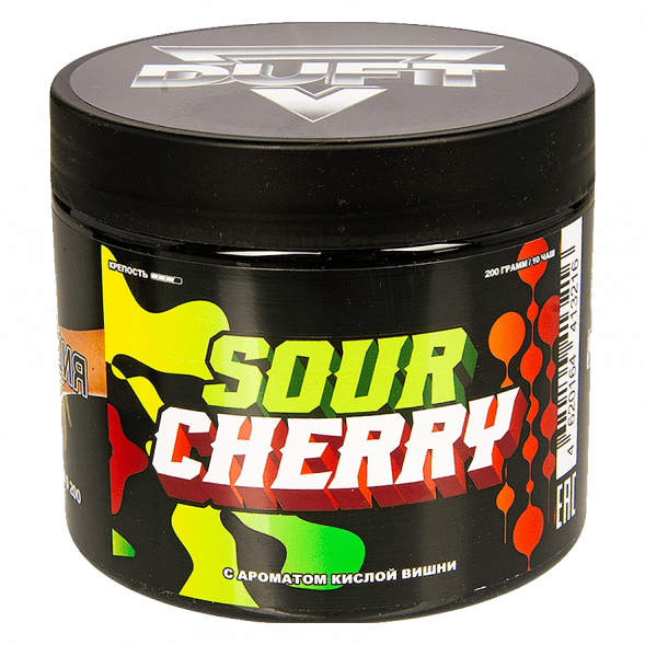 Табак Duft - Sour Cherry (Кислая Вишня, 200 грамм) купить в Ростове-на-Дону