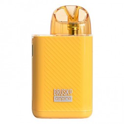 Электронная сигарета Brusko - Minican Plus Gloss Edition (850 mAh, Жёлтый)