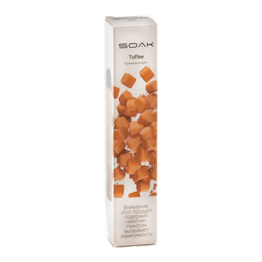 SOAK X - Toffee (Кремовый Ирис, 2200 затяжек) купить в Ростове-на-Дону