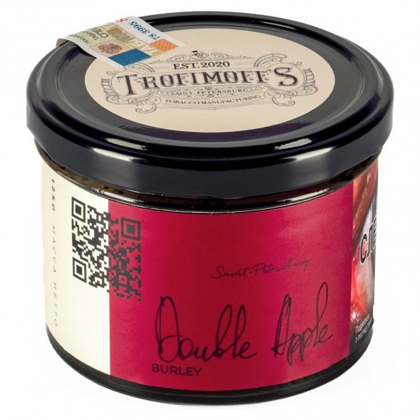 Табак Trofimoff&#039;s Burley - Double Apple (Двойное Яблоко, 125 грамм) купить в Ростове-на-Дону