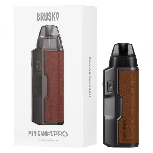 Электронная сигарета Brusko - Minican 5 PRO (Коричневый Графит) купить в Ростове-на-Дону