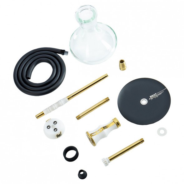 Кальян Alpha Hookah - Beat White Gold (Прозрачная Колба) купить в Ростове-на-Дону