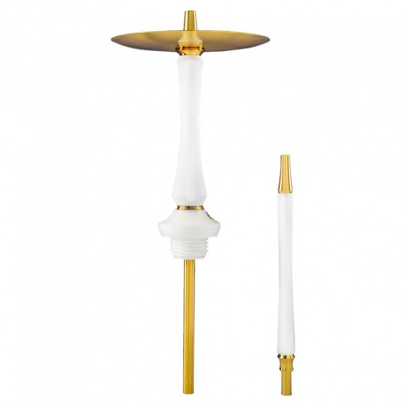 Кальян UNION - Sleek PVD White (Белый, Без Колбы) купить в Ростове-на-Дону