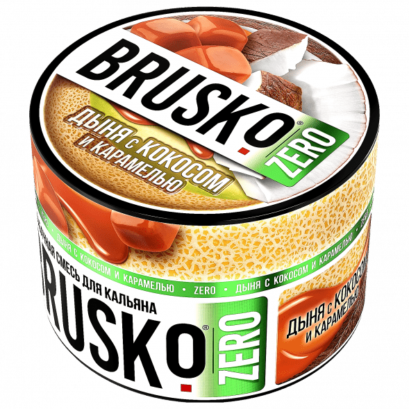 Смесь Brusko Zero - Дыня с Кокосом и Карамелью (50 грамм) купить в Ростове-на-Дону