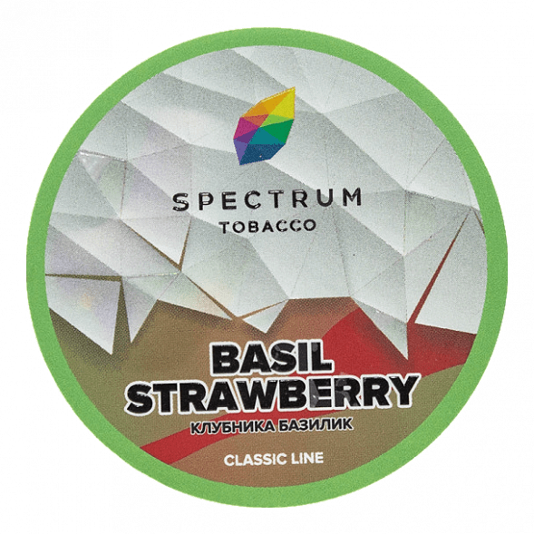 Табак Spectrum - Basil Strawberry (Клубника Базилик, 200 грамм) купить в Ростове-на-Дону