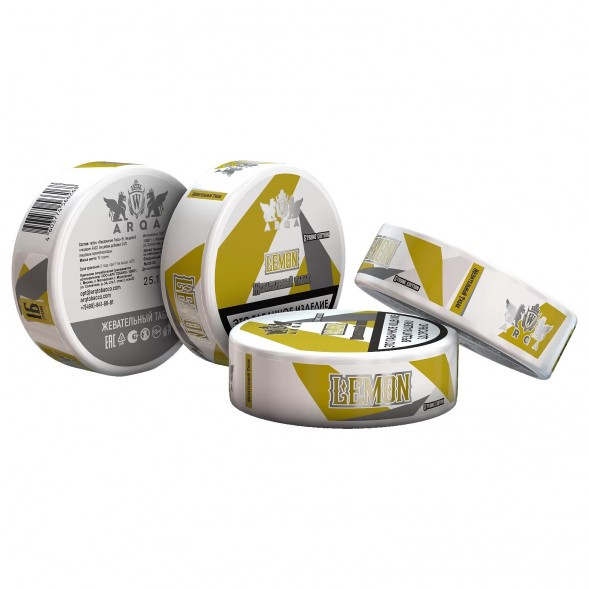 Табак жевательный ARQ Tobacco - Лимон (Lemon, 10 грамм) купить в Ростове-на-Дону