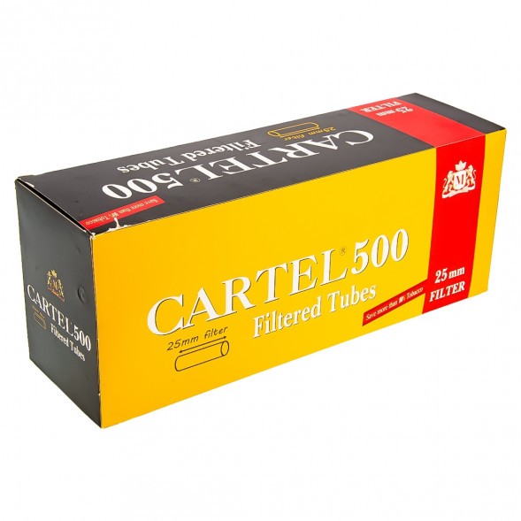 Гильзы сигаретные Cartel - SuperLong 84x25 мм (500 штук) купить в Ростове-на-Дону