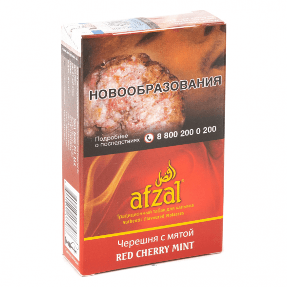 Табак Afzal - Red Cherry Mint (Черешня с Мятой, 40 грамм) купить в Ростове-на-Дону