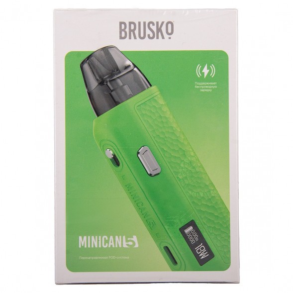 Электронная сигарета Brusko - Minican 5 (Зелёный) купить в Ростове-на-Дону