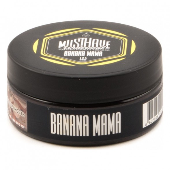 Табак Must Have - Banana Mama (Банана Мама, 125 грамм) купить в Ростове-на-Дону