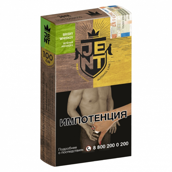 Табак Jent - Brisky Whiskey (Пряный Виски, 100 грамм) купить в Ростове-на-Дону