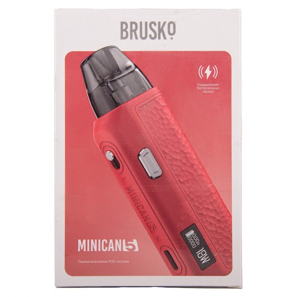 Электронная сигарета Brusko - Minican 5 (Красный) купить в Ростове-на-Дону
