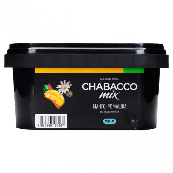 Смесь Chabacco MIX MEDIUM - Mango Camomile (Манго - Ромашка, 200 грамм) купить в Ростове-на-Дону
