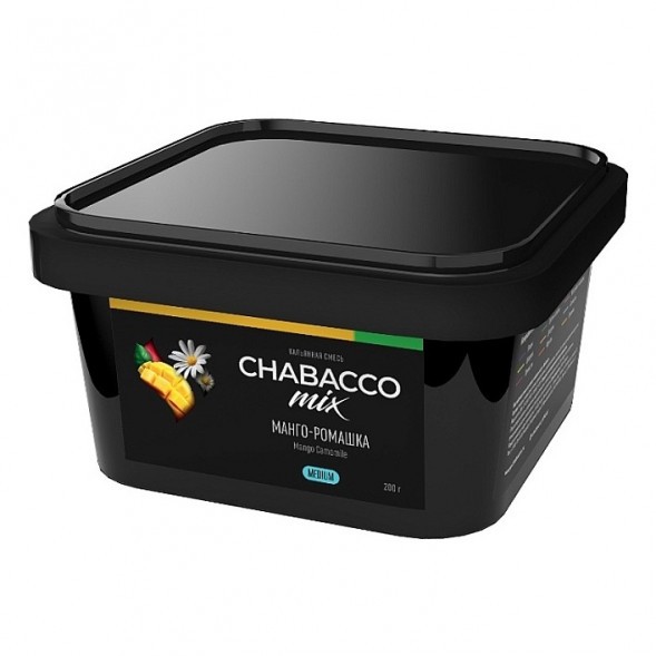 Смесь Chabacco MIX MEDIUM - Mango Camomile (Манго - Ромашка, 200 грамм) купить в Ростове-на-Дону