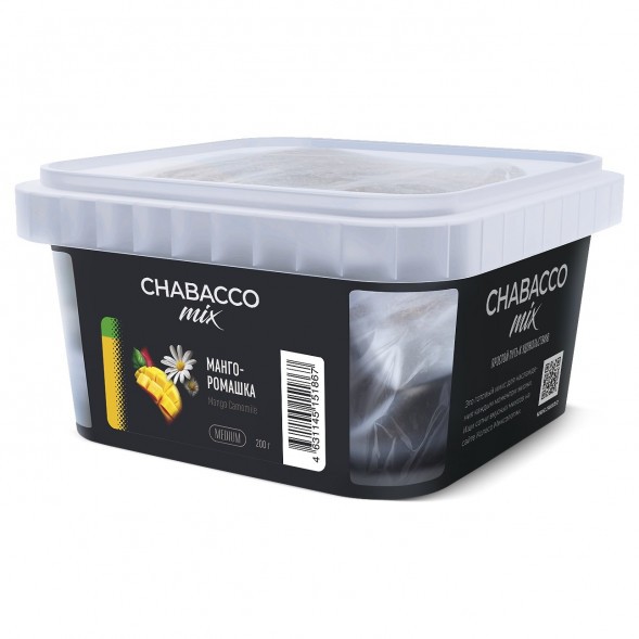 Смесь Chabacco MIX MEDIUM - Mango Camomile (Манго - Ромашка, 200 грамм) купить в Ростове-на-Дону