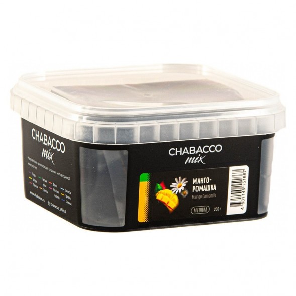 Смесь Chabacco MIX MEDIUM - Mango Camomile (Манго - Ромашка, 200 грамм) купить в Ростове-на-Дону