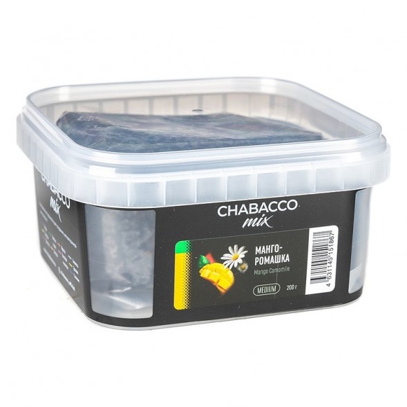 Смесь Chabacco MIX MEDIUM - Mango Camomile (Манго - Ромашка, 200 грамм) купить в Ростове-на-Дону