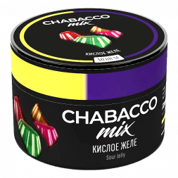 Смесь Chabacco MIX MEDIUM - Sour Jelly 2.0 (Кислое Желе 2.0, 40 грамм)