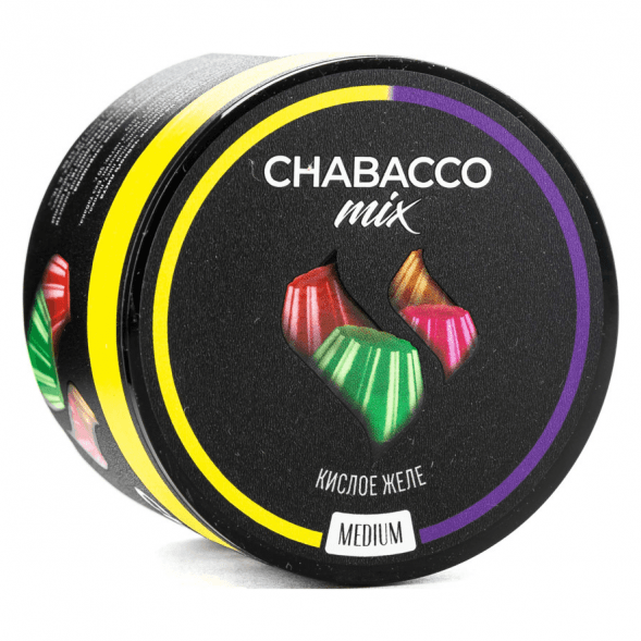 Смесь Chabacco MIX MEDIUM - Sour Jelly 2.0 (Кислое Желе 2.0, 40 грамм) купить в Ростове-на-Дону