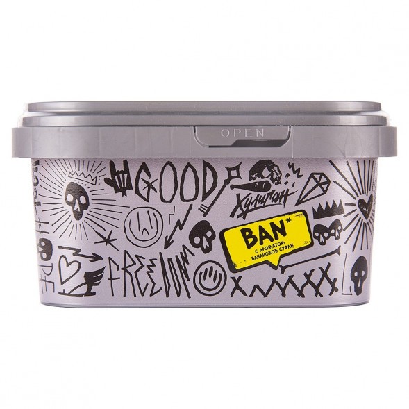 Табак Хулиган - BAN (Банановое Суфле, 200 грамм) купить в Ростове-на-Дону